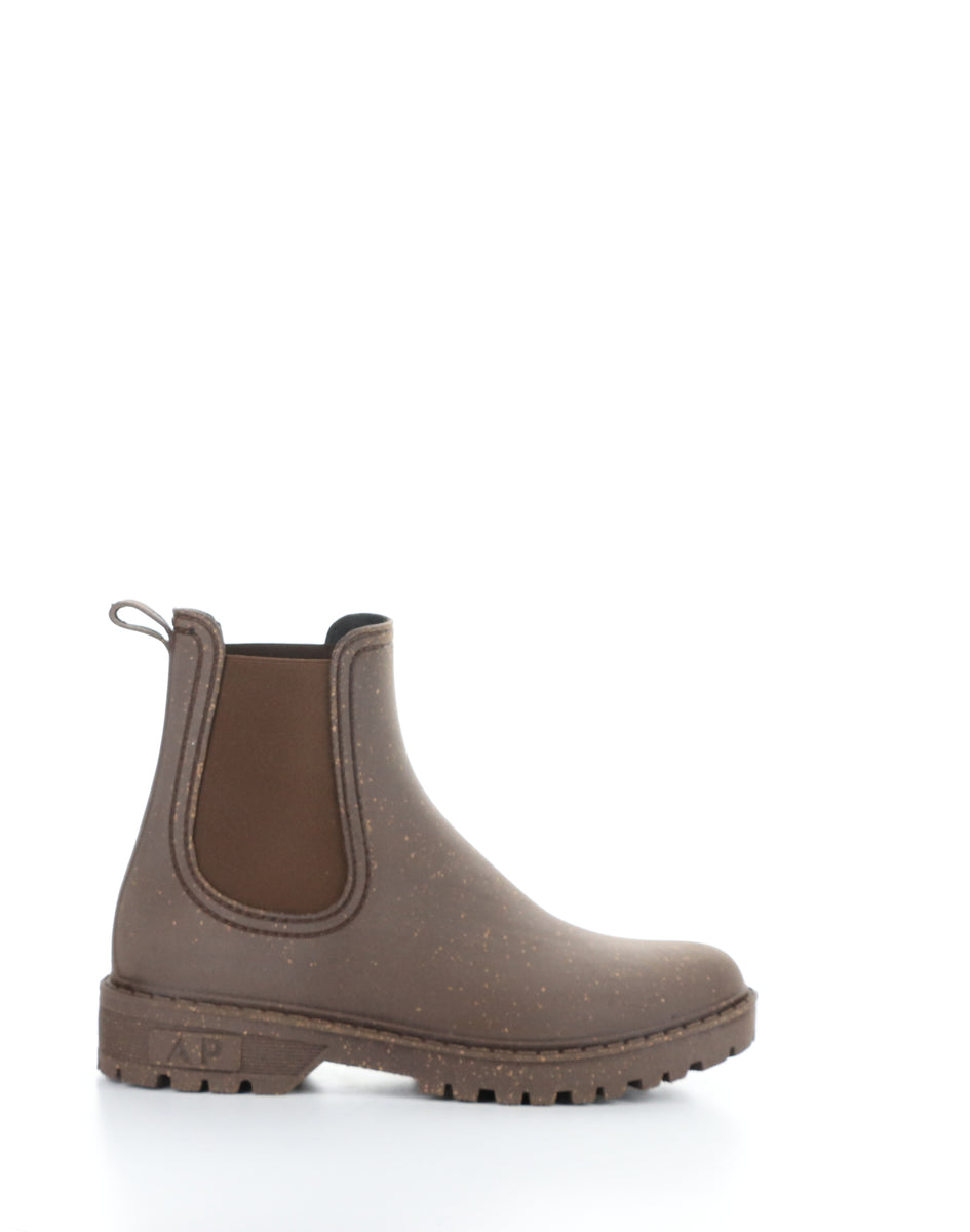 Bos. & Co. OAK274ASP 002 BROWN Round Toe Boots