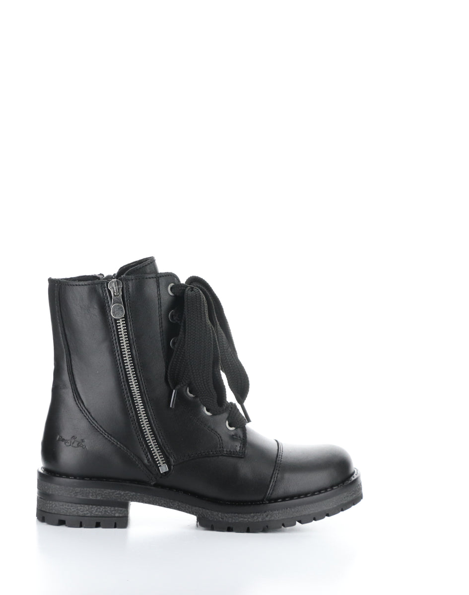 Bos. & Co. PAULIE BLACK Round Toe Boots