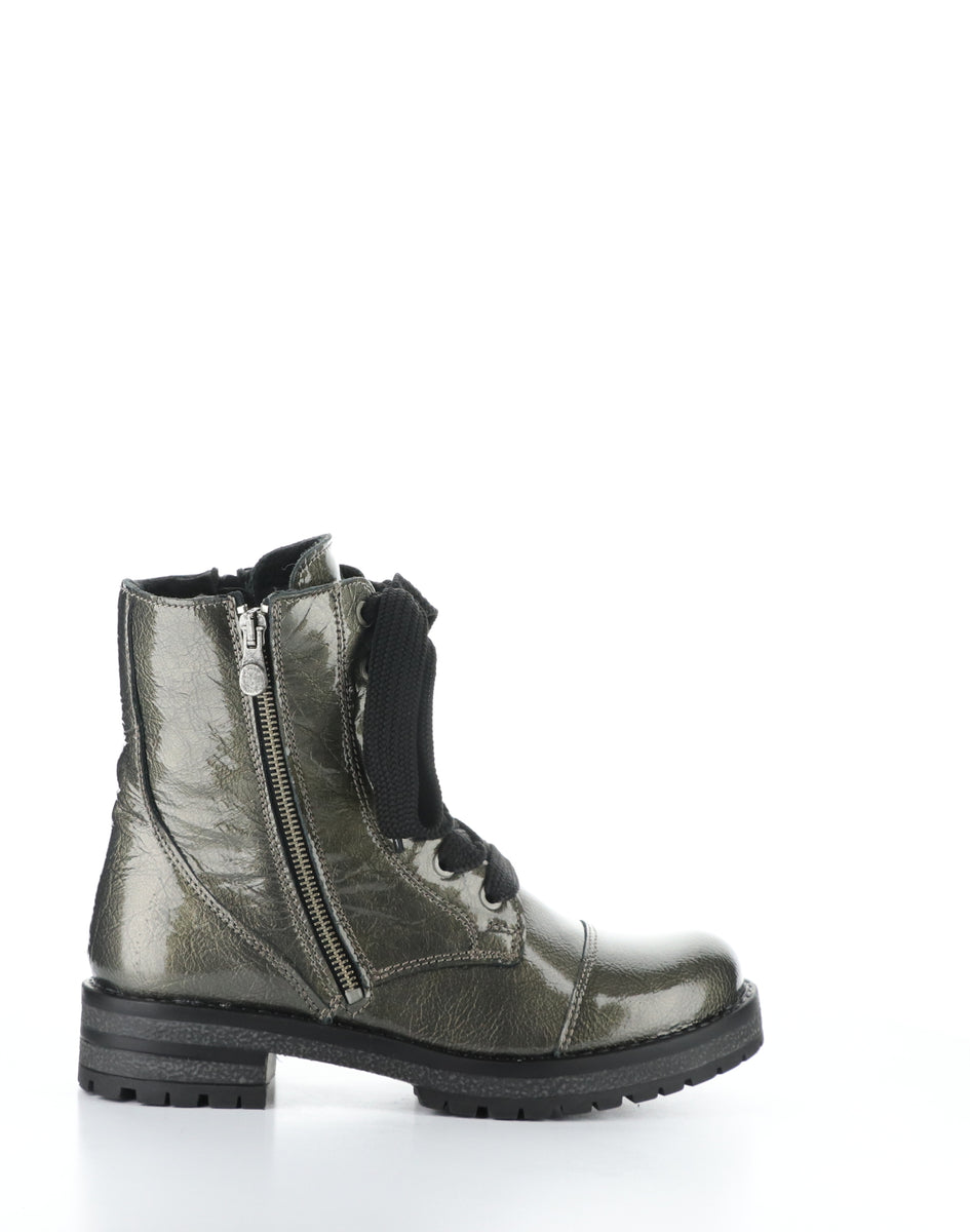 Bos. & Co. PAULIE PEWTER Round Toe Boots