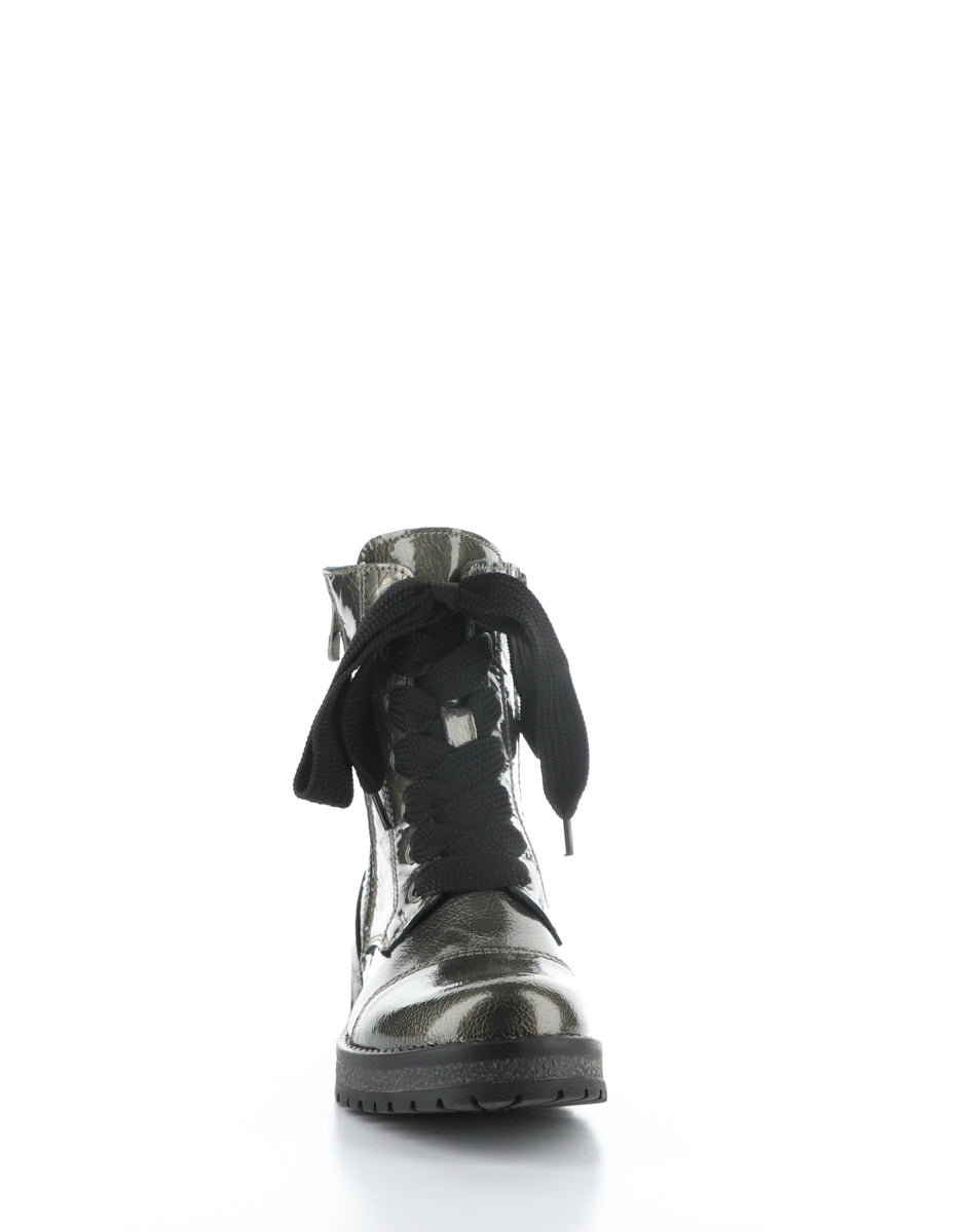 Bos. & Co. PAULIE PEWTER Round Toe Boots