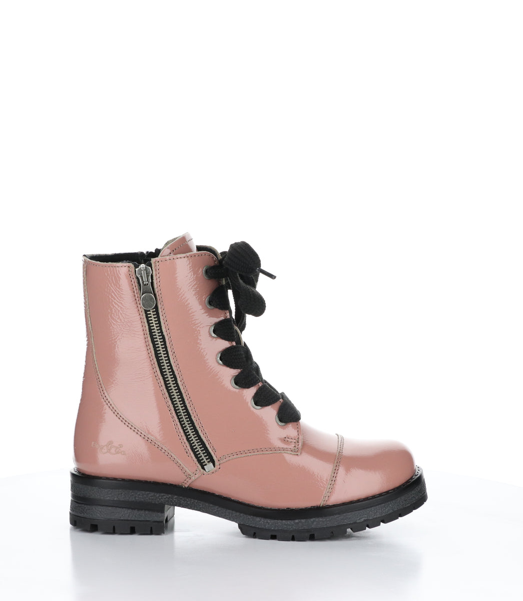 Bos. & Co. PAULIE Pink Zip Up Boots