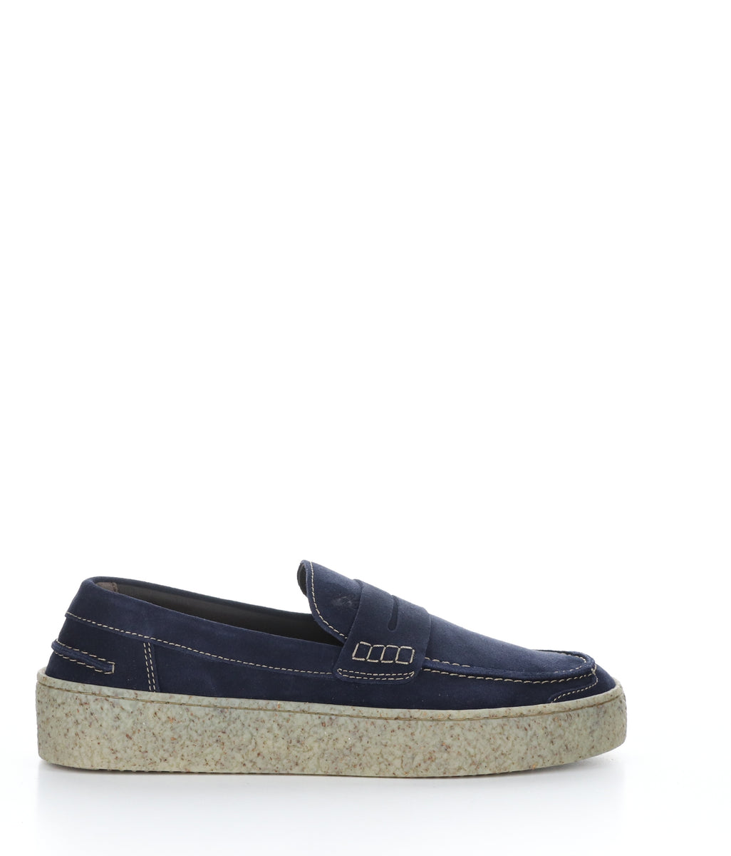 Bos. & Co. ROEL517FLY NAVY Round Toe Shoes