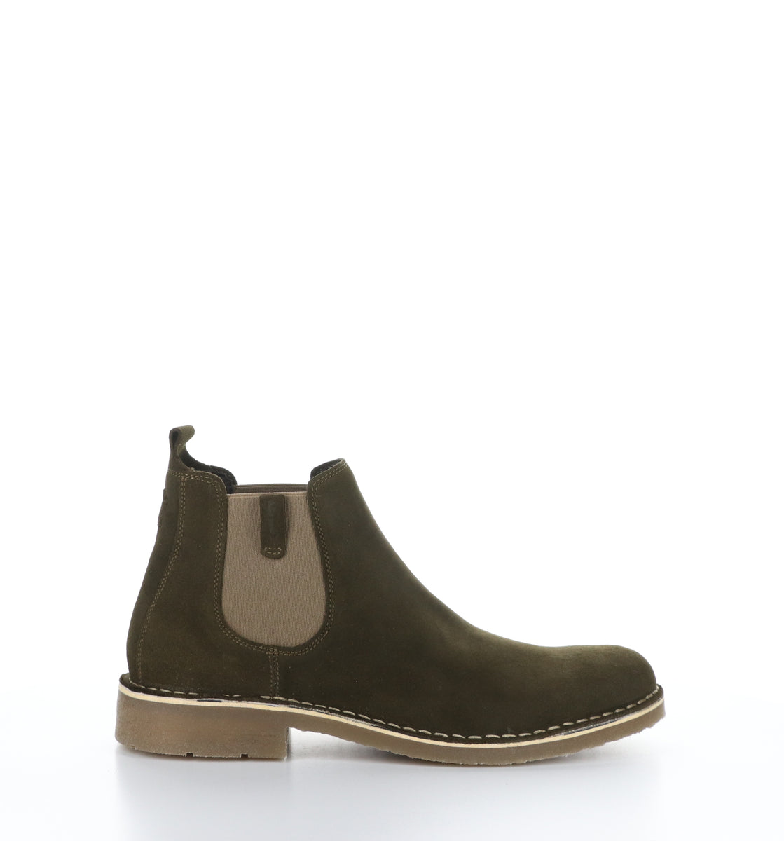 Bos. & Co. RONI040FLY 004 SLUDGE Round Toe Ankle Boots