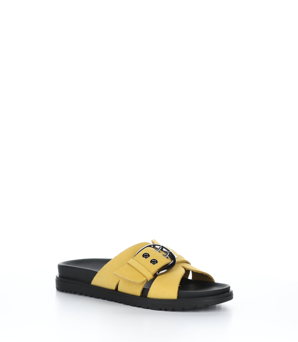 bos. & co. SALERNO Yellow Casual Slides