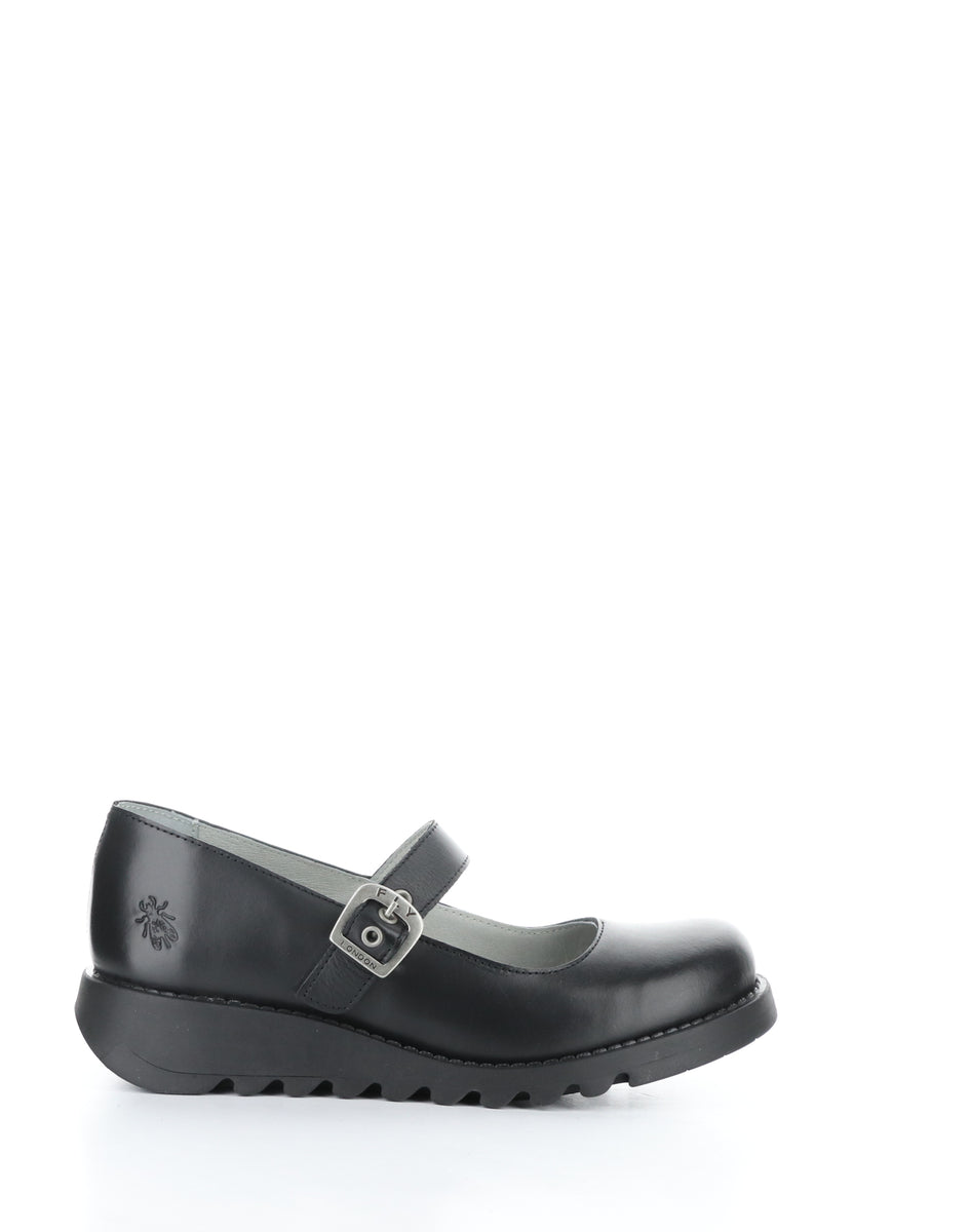 Bos. & Co. SAMP132FLY BLACK Round Toe Shoes