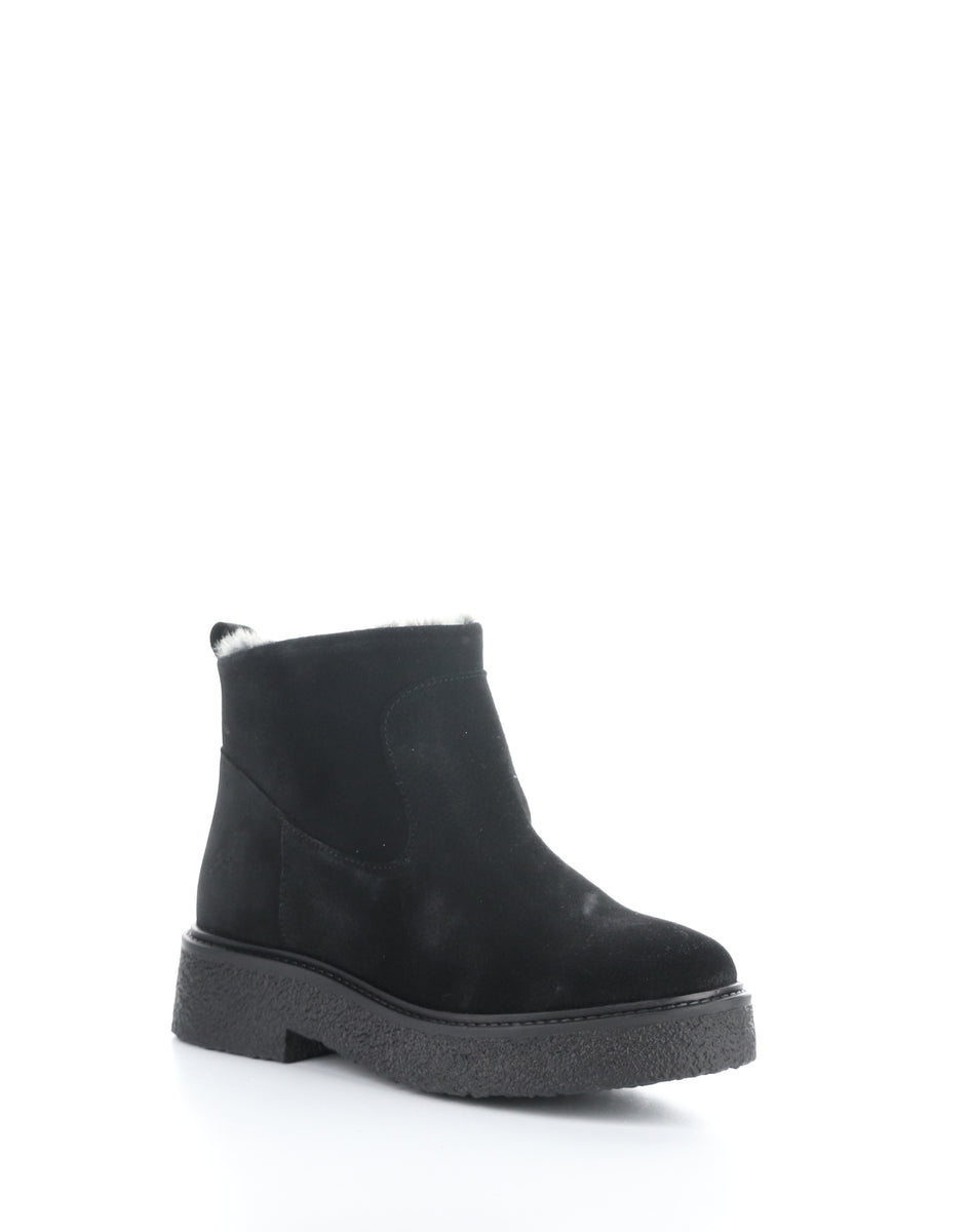bos. & co. SCOUT BLACK/PRETO Round Toe Boots
