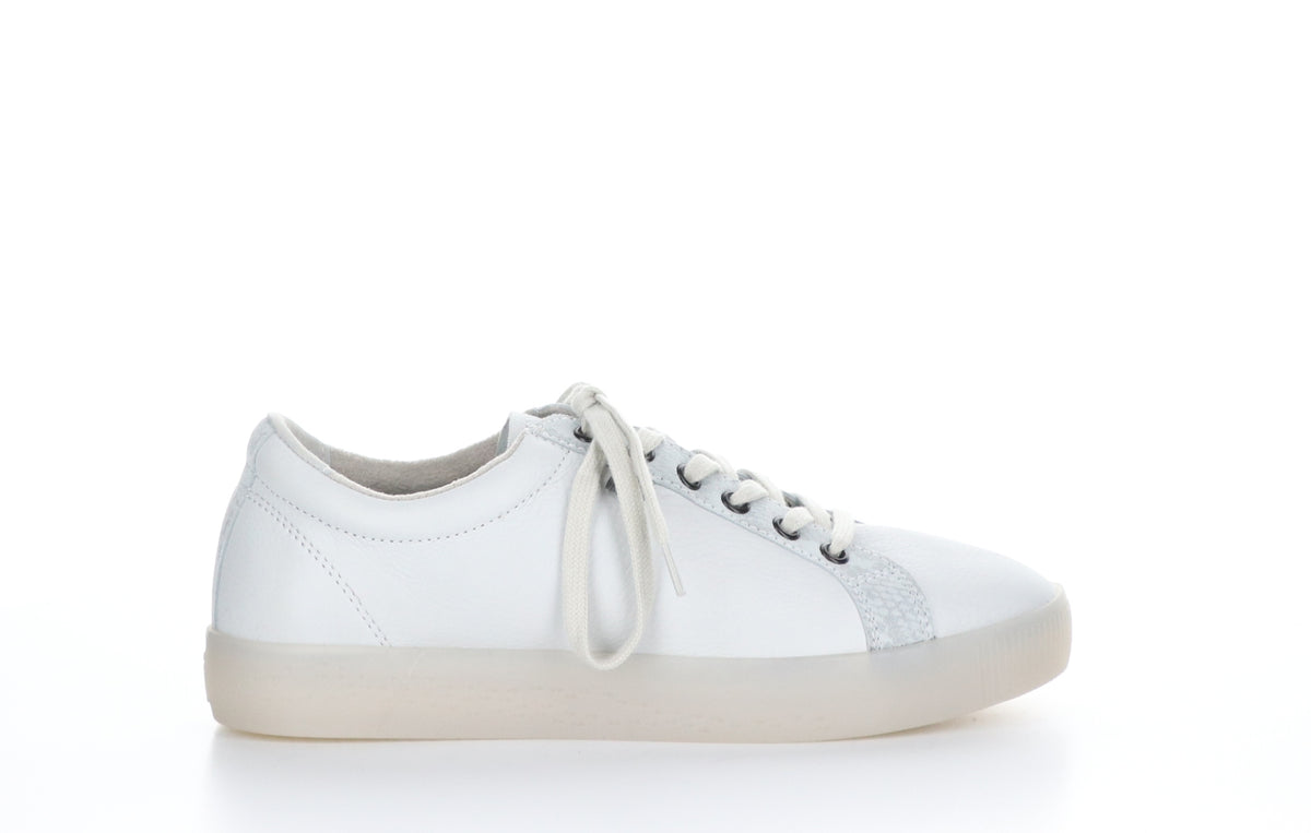 Bos. & Co. SURY585SOF White/Light Grey Lace-up Shoes