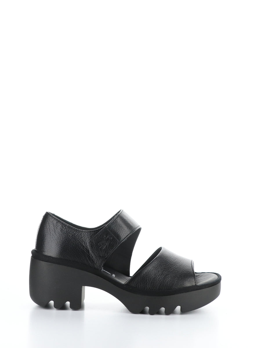 Bos. & Co. TAAR558FLY 001 BLACK Round Toe Shoes