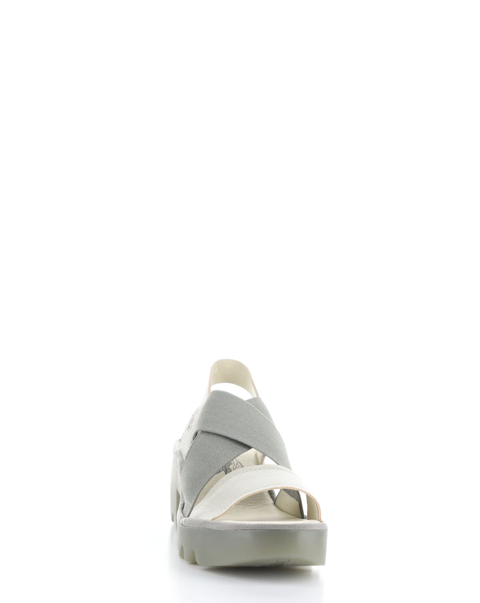 Bos. & Co. TAJI502FLY 004 SILVER Round Toe Sandals