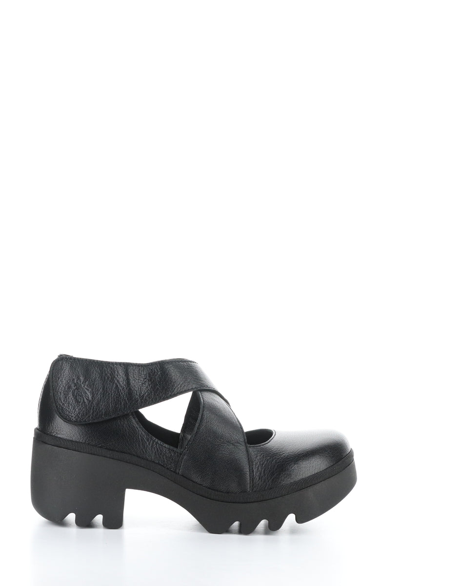 Bos. & Co. TOGO533FLY BLACK Velcro Shoes