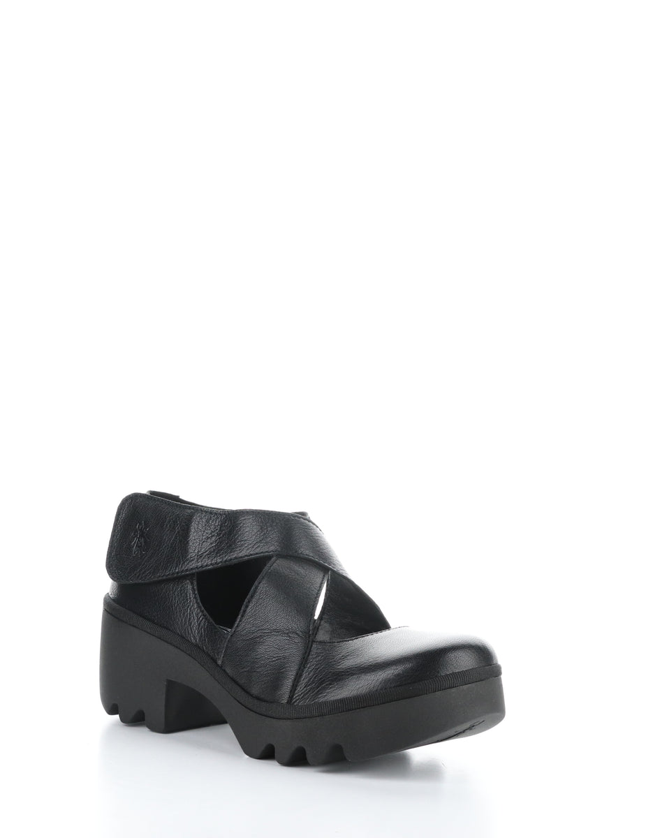 Bos. & Co. TOGO533FLY BLACK Velcro Shoes