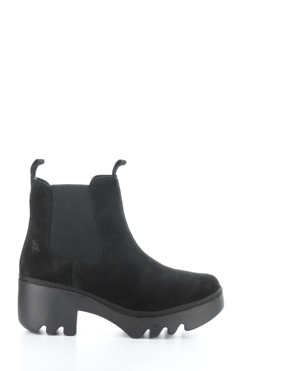 Bos. & Co. TRIG514FLY BLACK Elasticated Boots