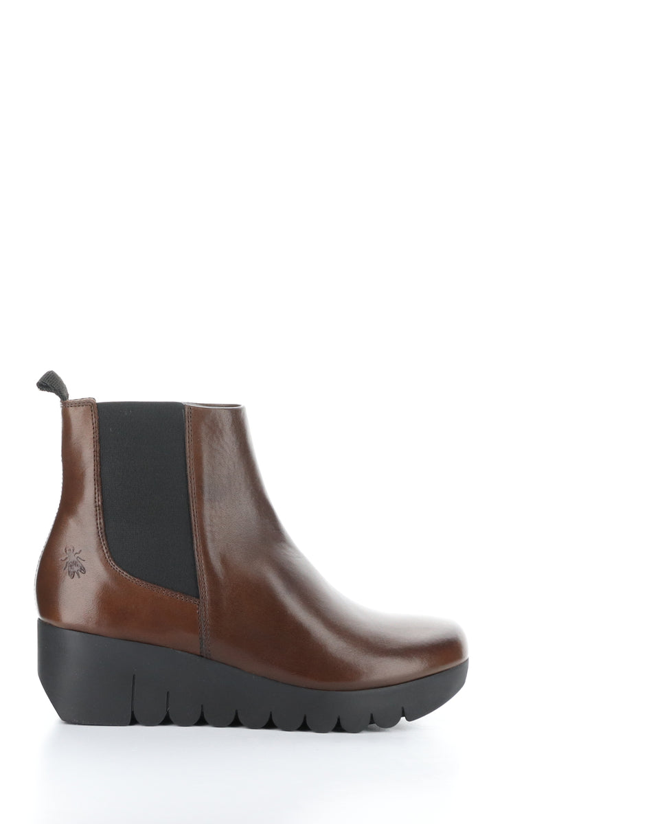 Bos. & Co. VAZE177FLY BROWN Elasticated Boots