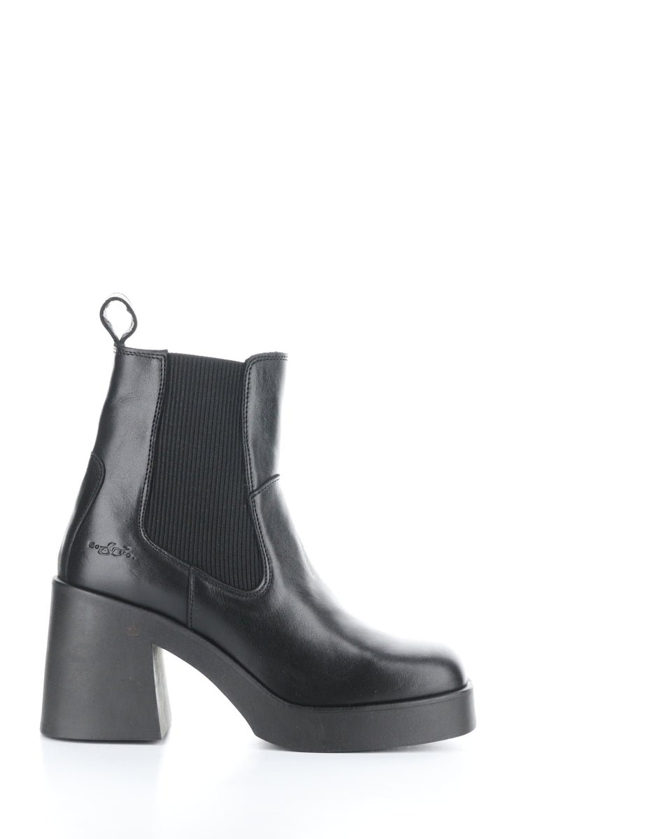 Bos. & Co. VEIL BLACK Round Toe Boots
