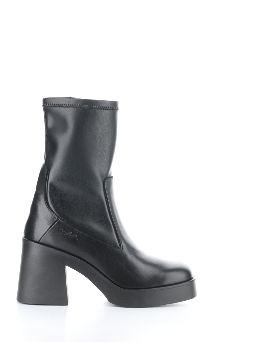 Bos. & Co. VIVICA BLACK Round Toe Boots