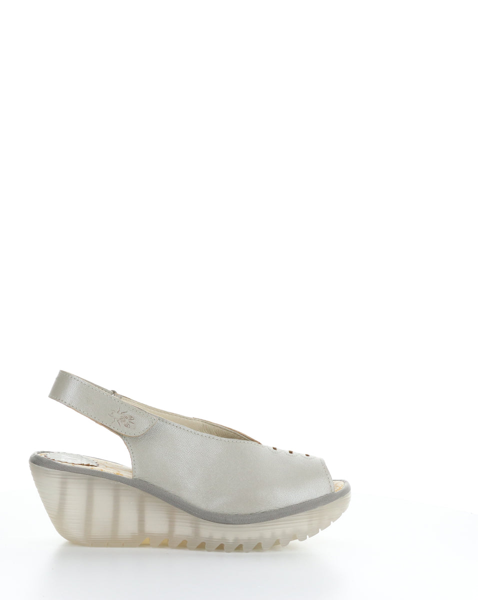 Bos. & Co. YEAY387FLY 008 SILVER Velcro Sandals