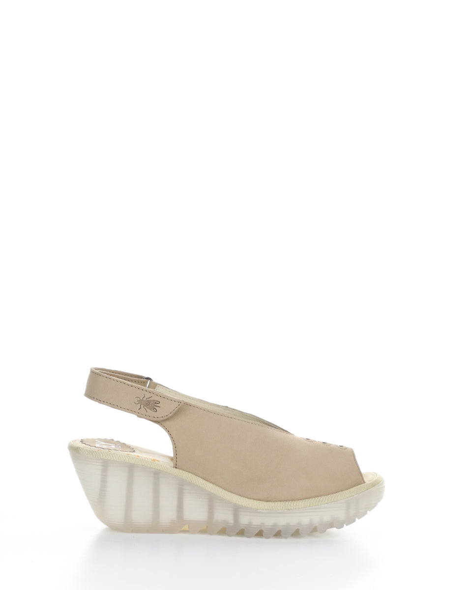 Bos. & Co. YEAY387FLY 009 TAUPE Velcro Sandals