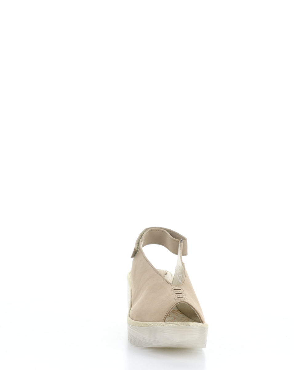 Bos. & Co. YEAY387FLY 009 TAUPE Velcro Sandals