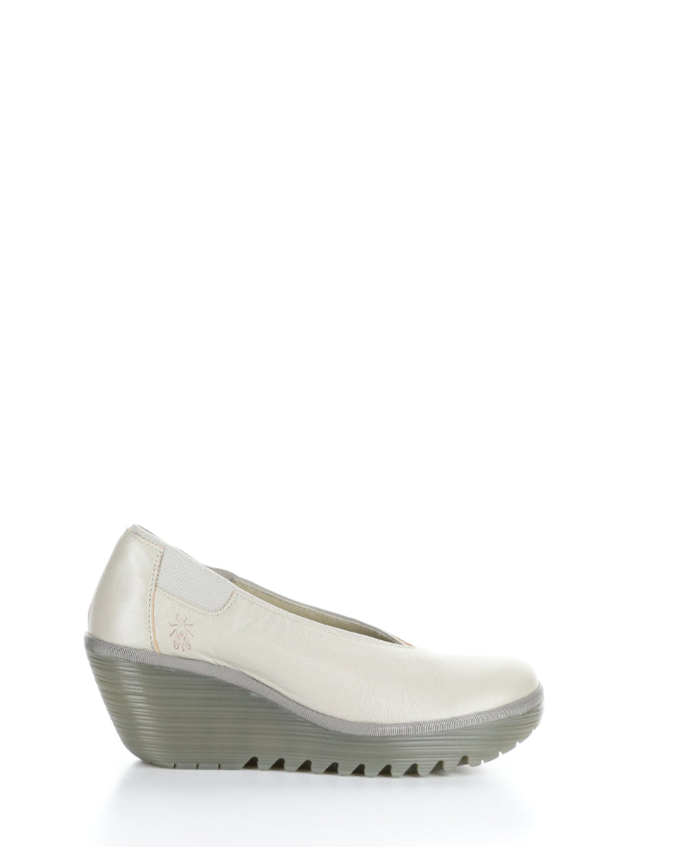 Bos. & Co. YOZA438FLY 013 SILVER Elasticated Shoes