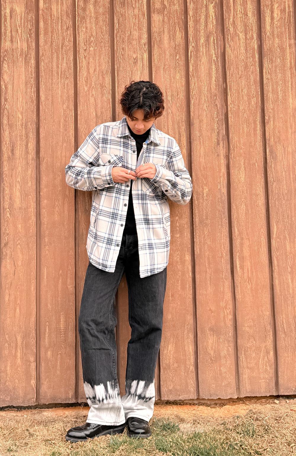 Boston Traders Blue Stone Polar Fleece Shirt Jacket