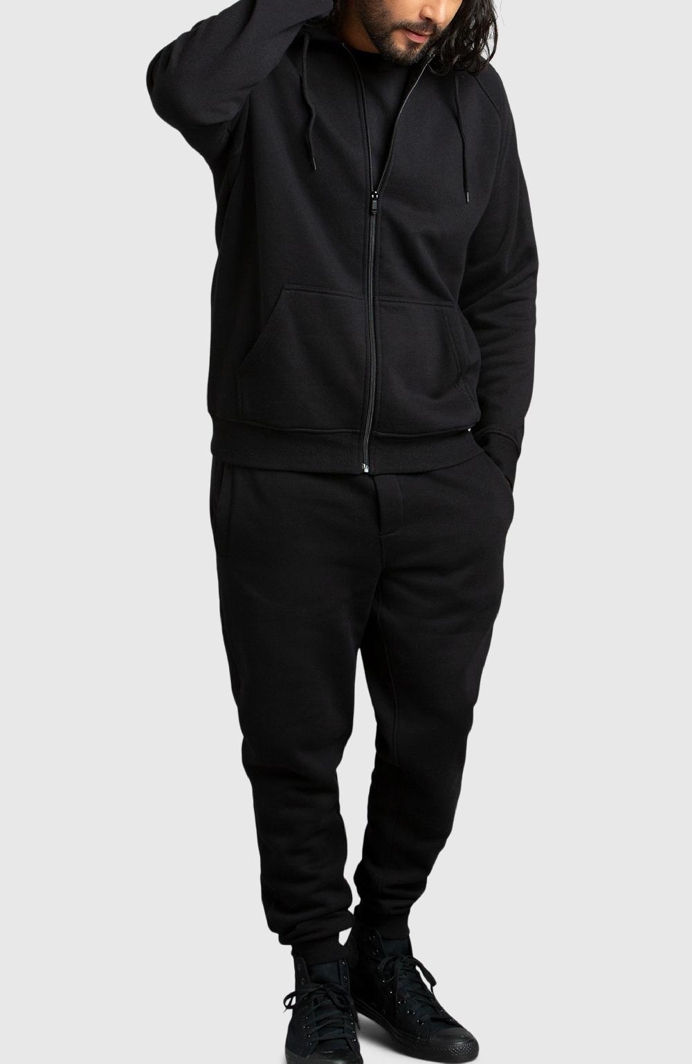 Boston Traders Black Fleece Jogger
