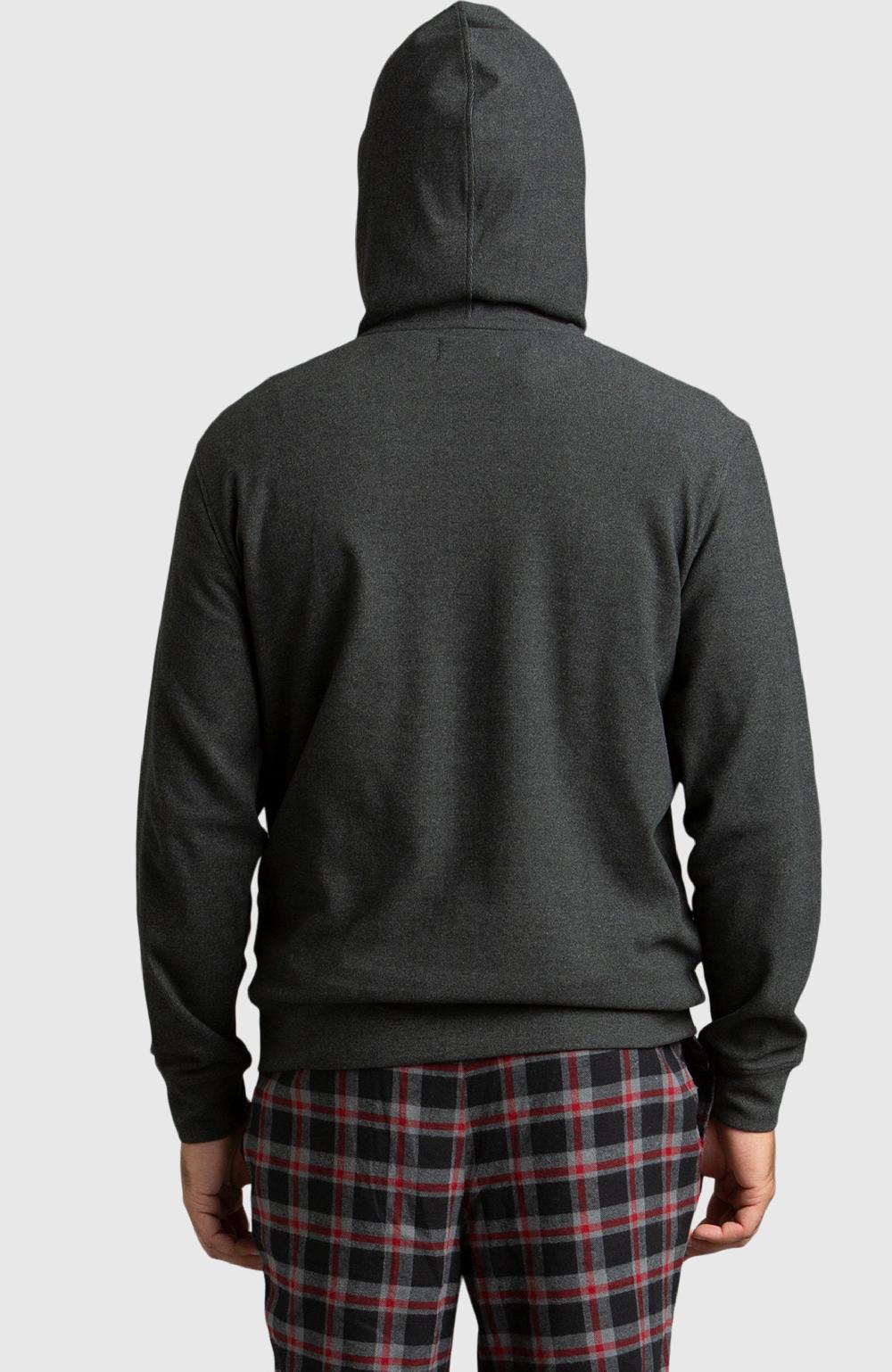 Boston Traders Black Front Zip Hoodie