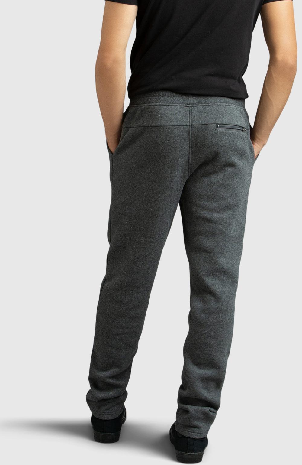 Boston Traders Grey Straight Leg Fleece Pant