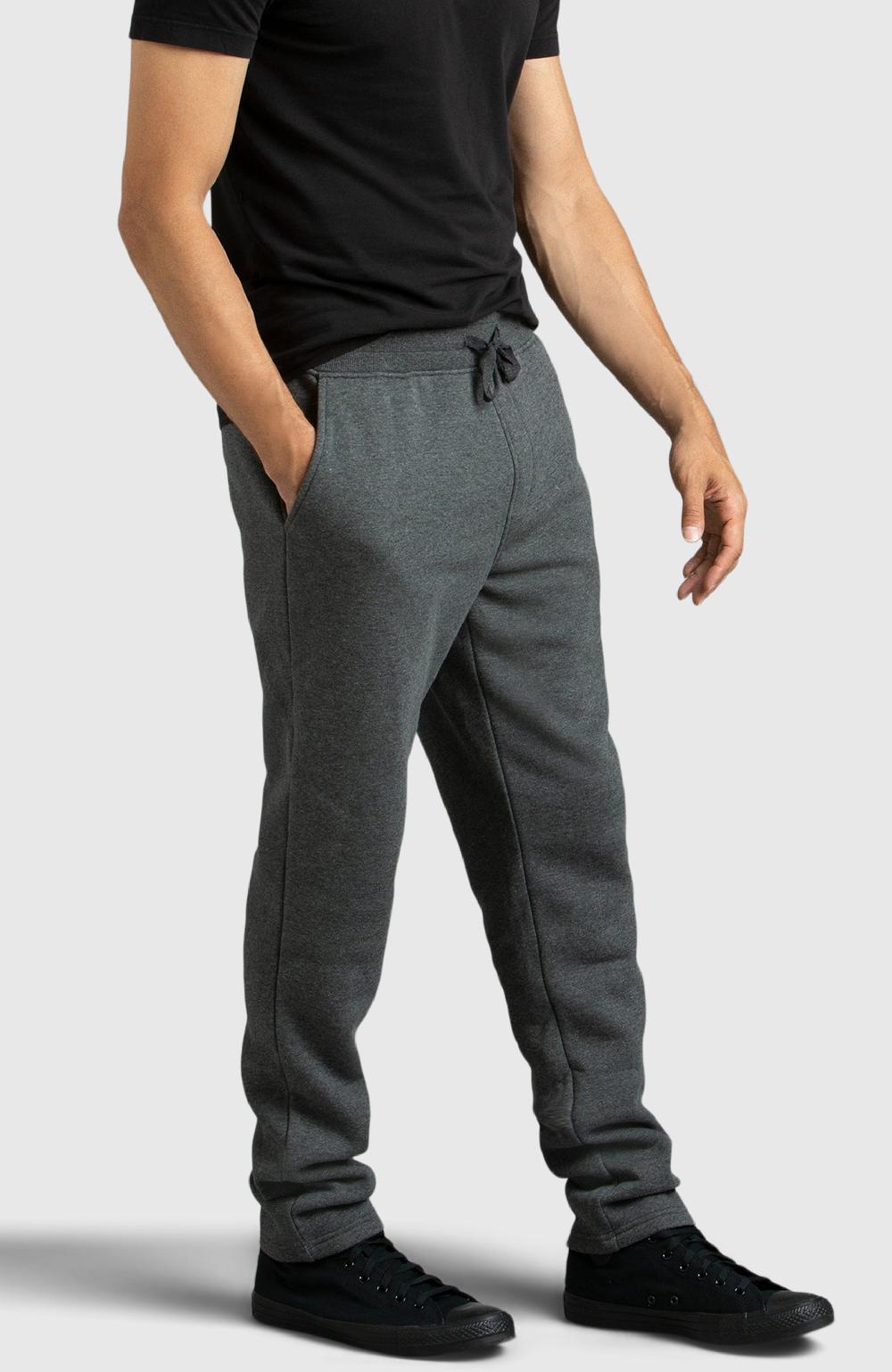 Boston Traders Grey Straight Leg Fleece Pant