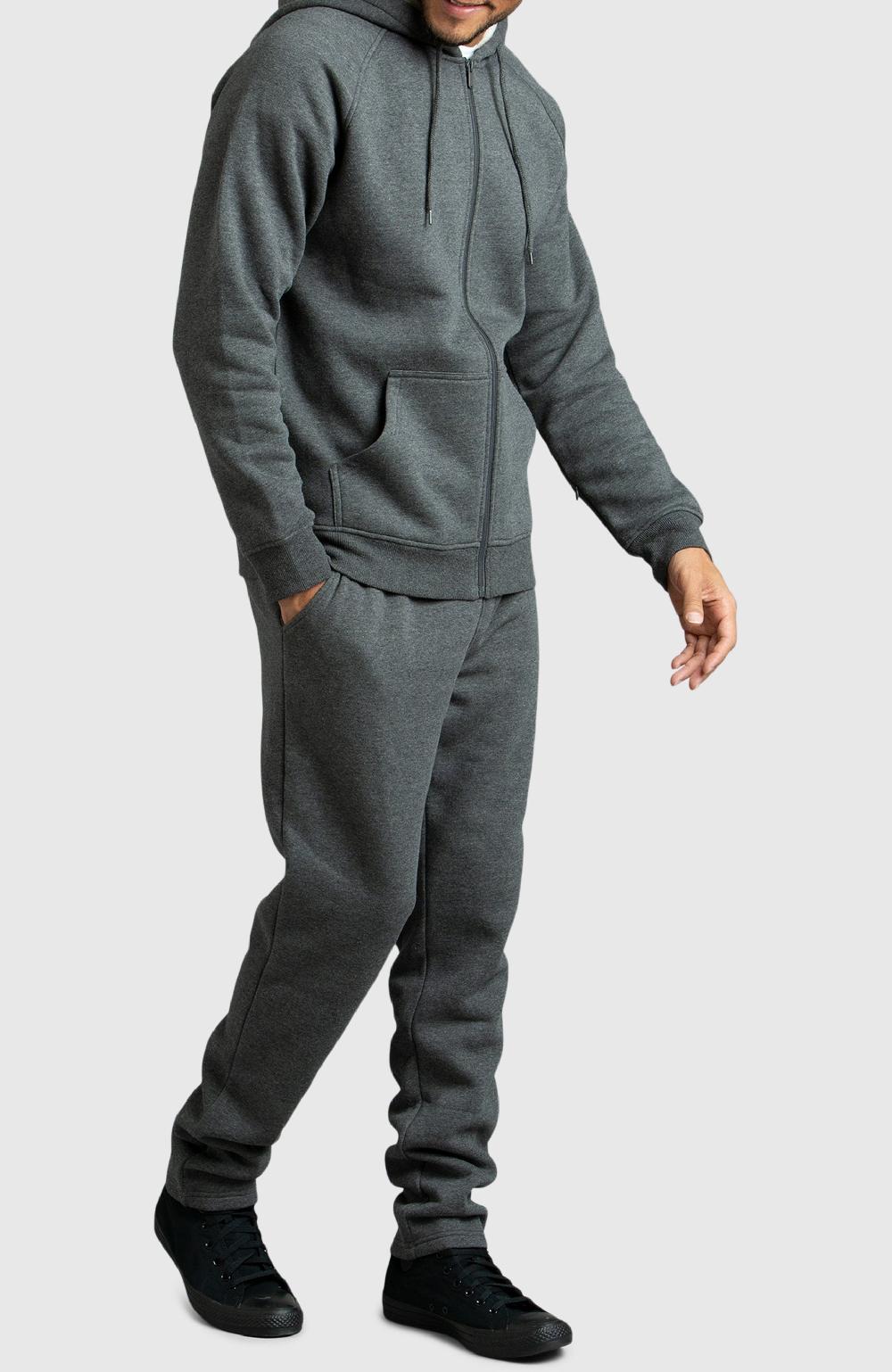 Boston Traders Grey Straight Leg Fleece Pant