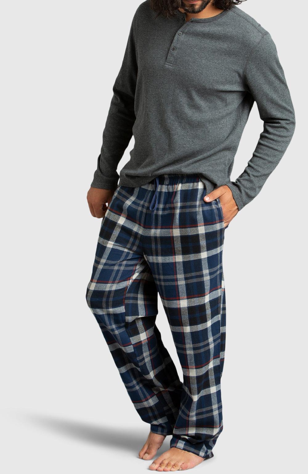 Boston Traders Grey Waffle Henley Shirt