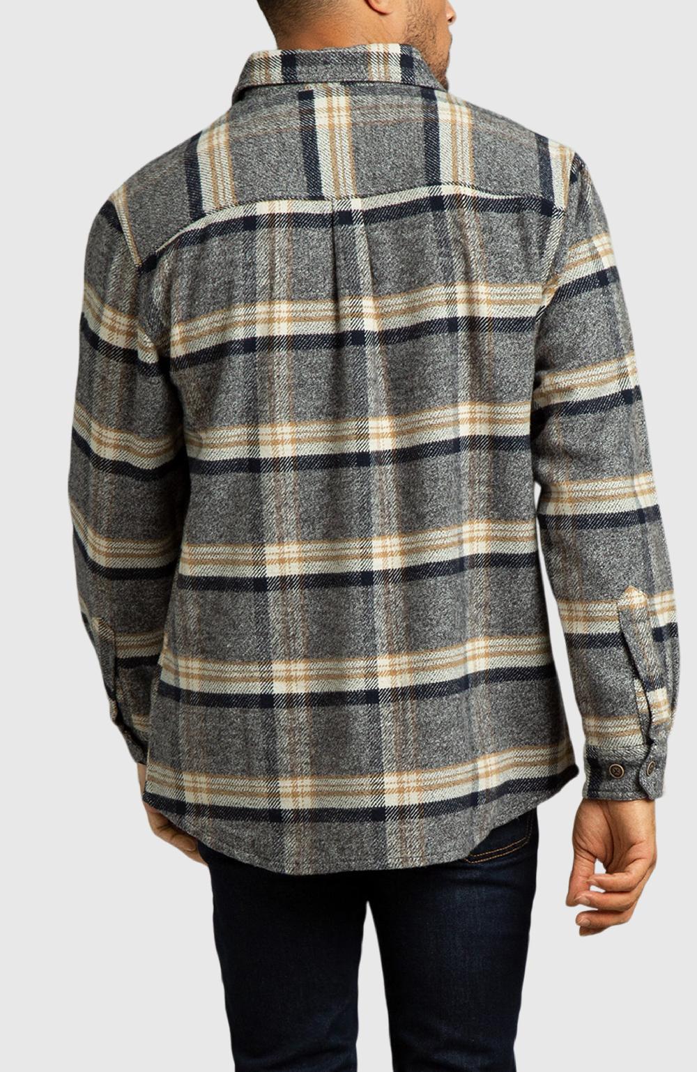 Boston Traders Maple Melange Plaid Overshirt