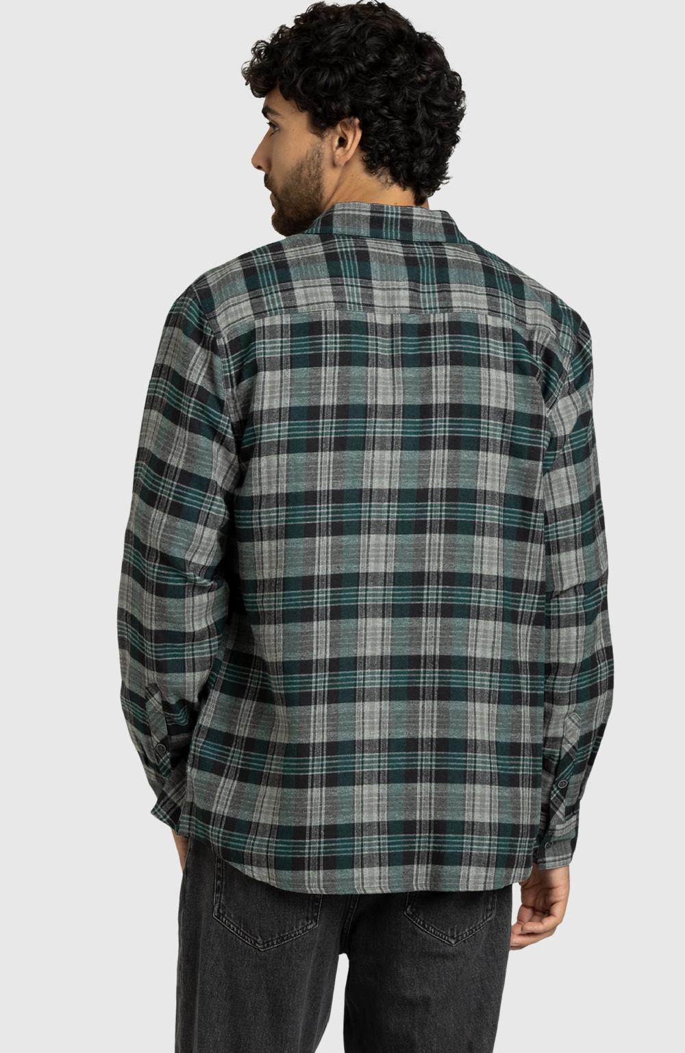 Boston Traders Pine Green Plaid Flannel Shirt