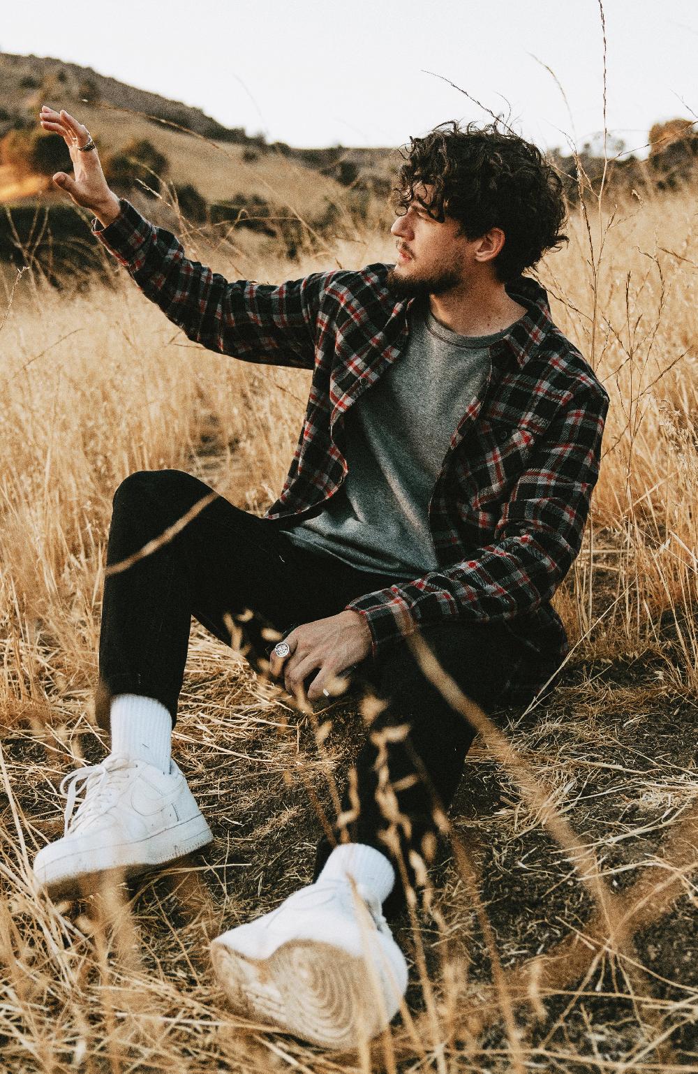 Boston Traders Red And Black Plaid Flannel Shirt