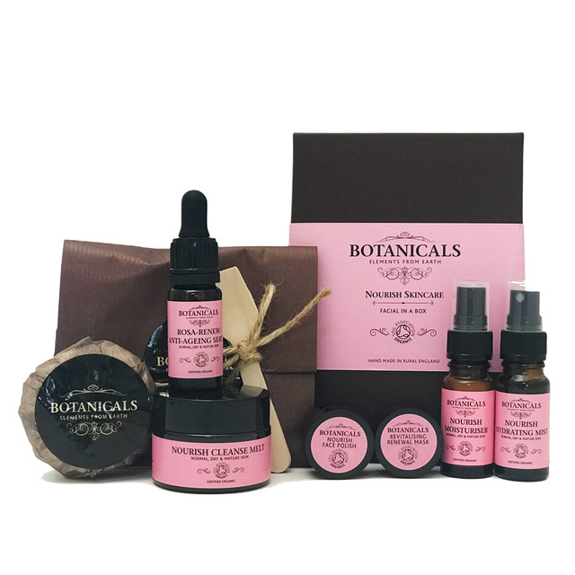 botanicals Nourish Skincare Facial in a Box
