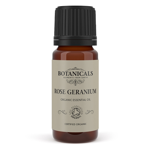 botanicals Organic Rose Geranium Essential Oil