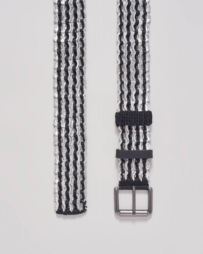 bottletop Kibé Belt Silver_Black