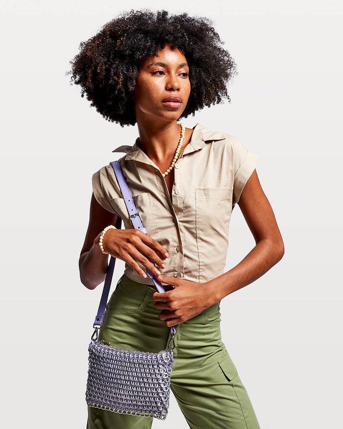 bottletop Luciana Medium Silver_Lilac