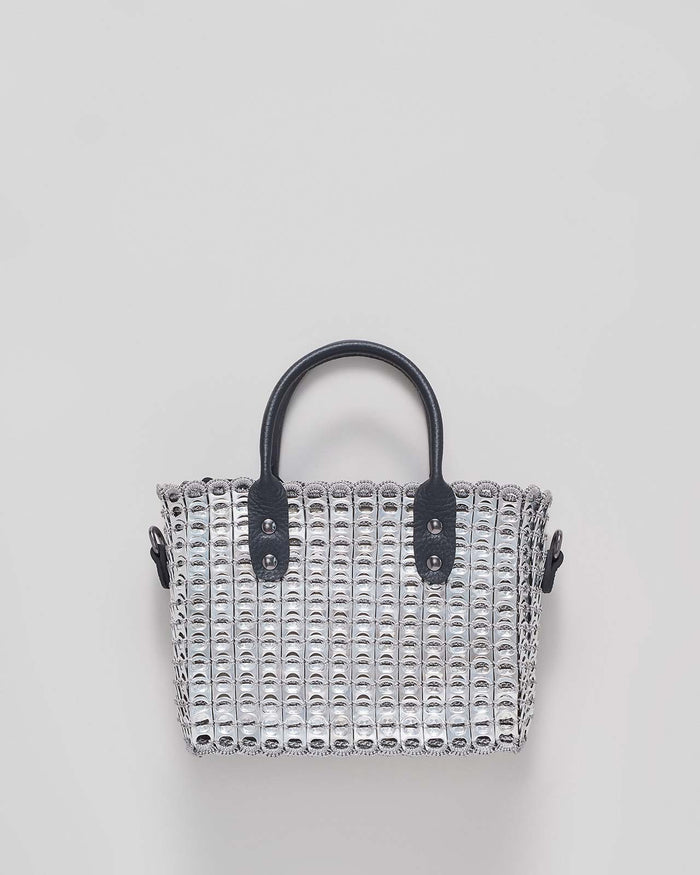 bottletop Morela Micro Enamel Silver