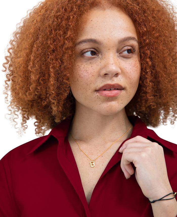 bottletop Peace Necklace - Mini ringpull Silver