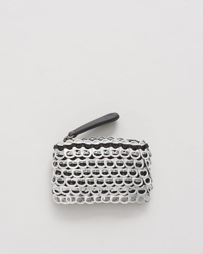 bottletop Rosa Purse Silver_Black
