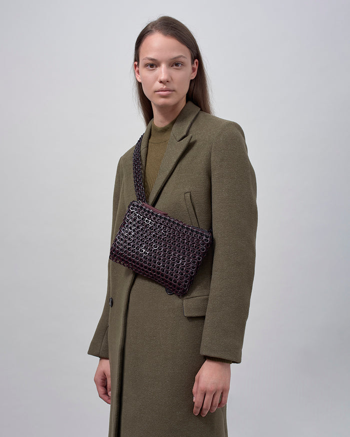 bottletop Sara Large Enamel Bordeaux