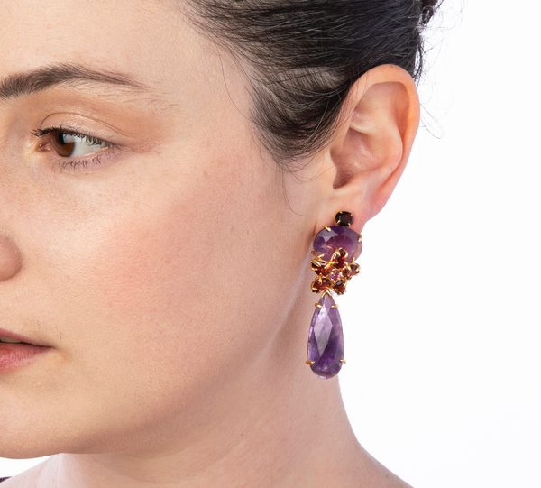 Bounkit 30mm X 12mm Checkered Tear Drops (more Colors)