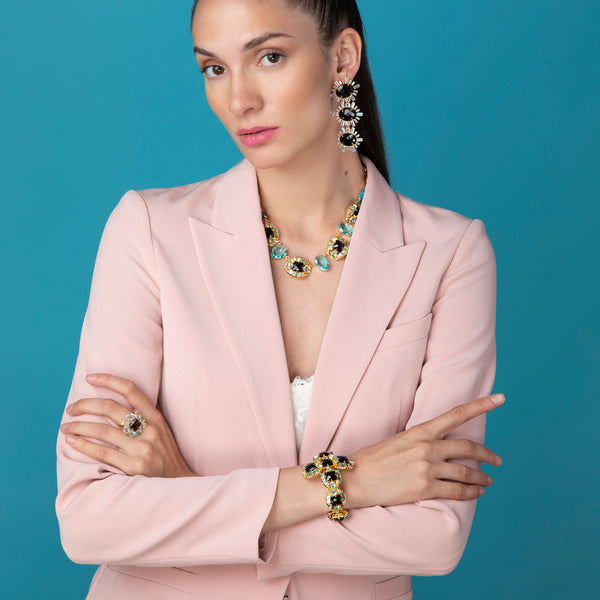 Bounkit Ann-Margaret Statement Earrings (more Colors)