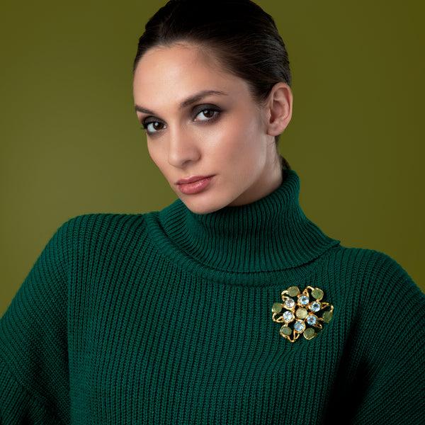 Bounkit Barbara Brooch