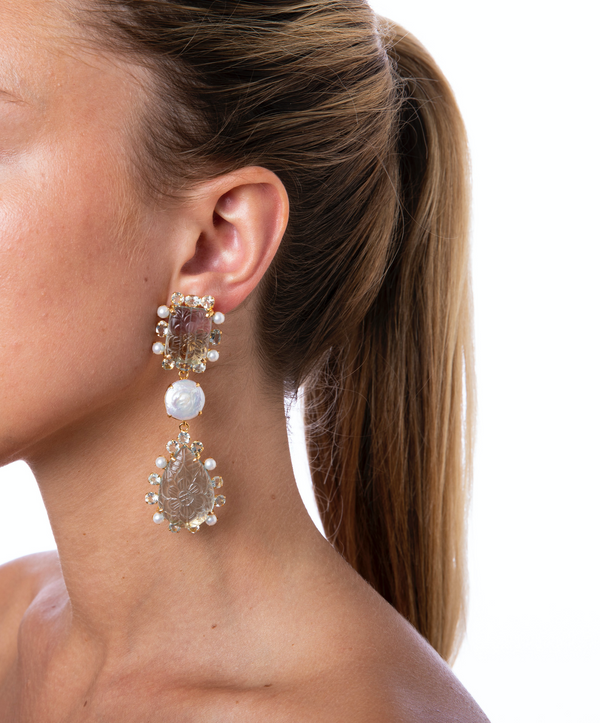 Bounkit Blanche Earrings