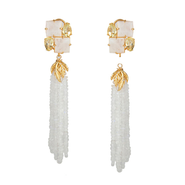 Bounkit Carole Tassel Earrings