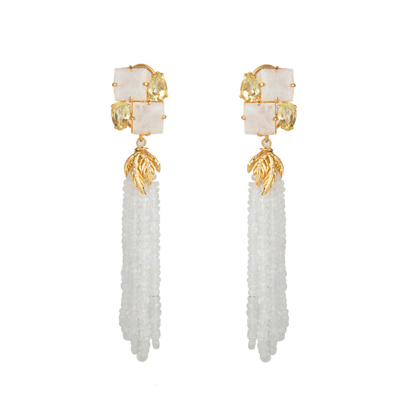 bounkit Carole Tassel Earrings