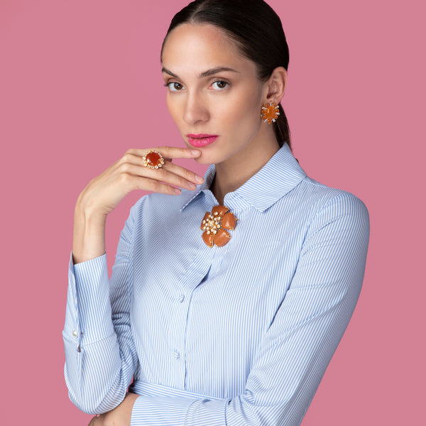 Bounkit Clementine Brooch (more Colors)