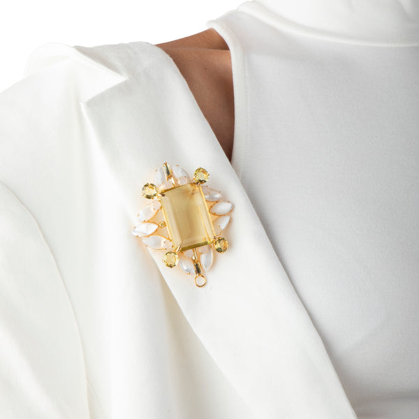 Bounkit Constance Brooch/Pendant