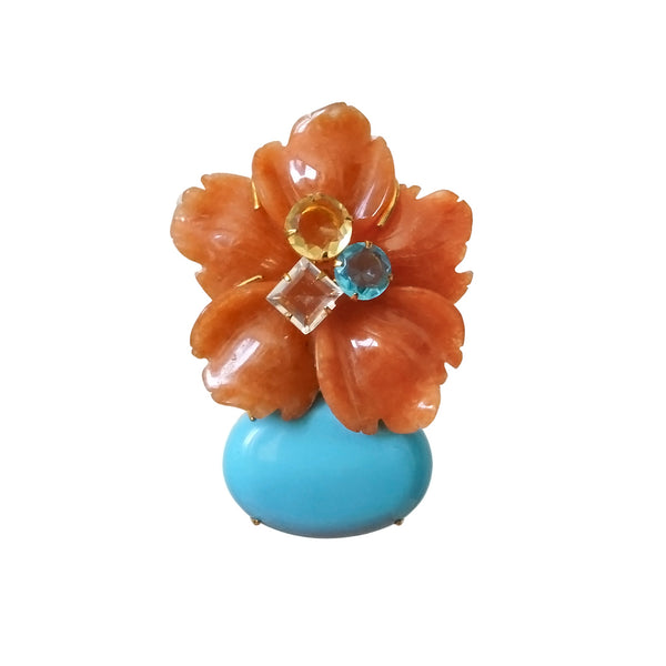 bounkit Corinne Brooch/Pendant